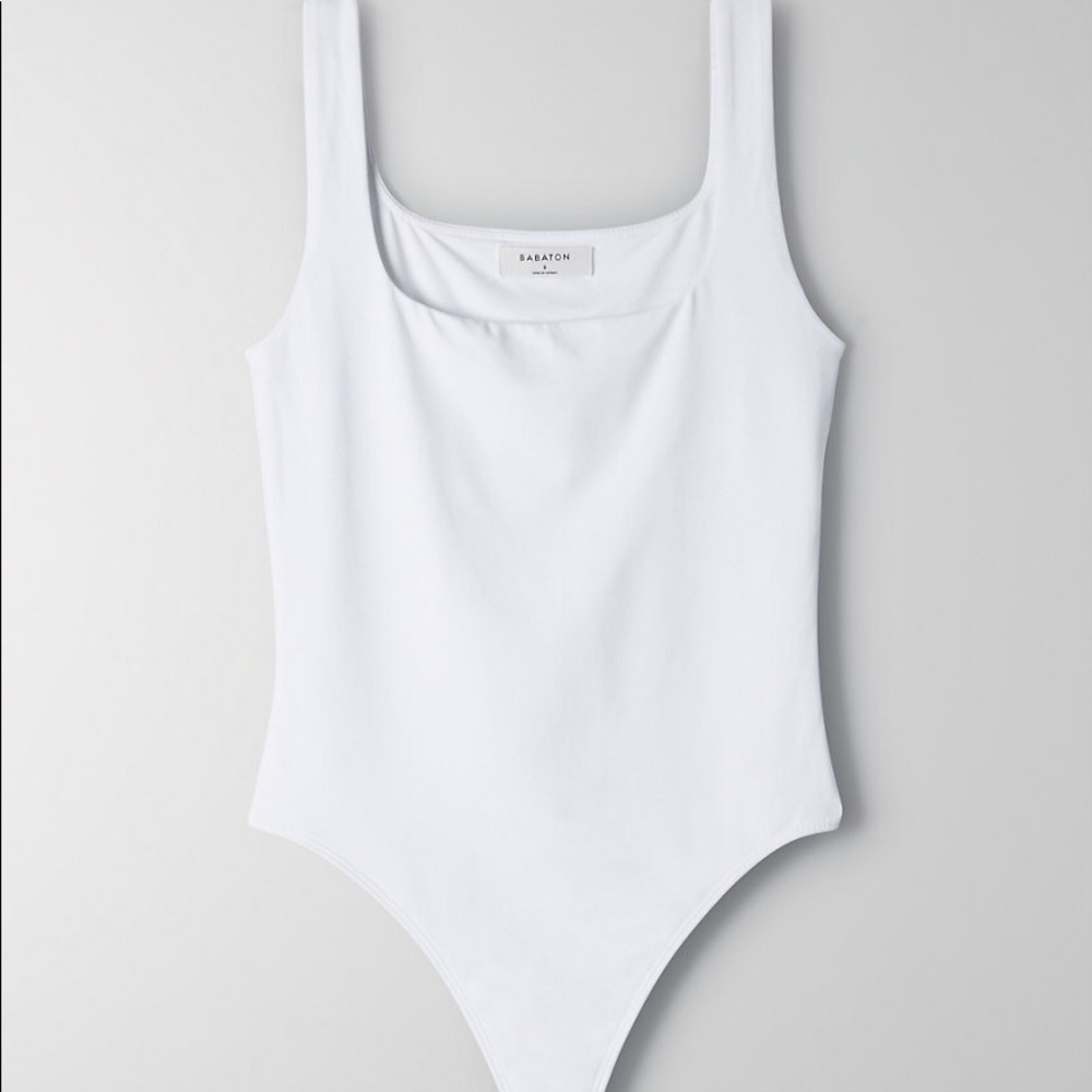 Babaton Contour Bodysuit- WHITE